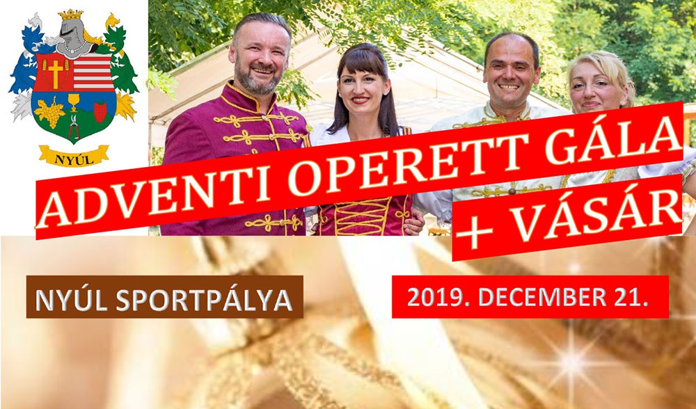Adventi Operett G&aacute;la &eacute;s V&aacute;s&aacute;r