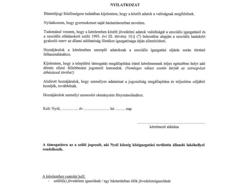 Iskolakezdési támogatás