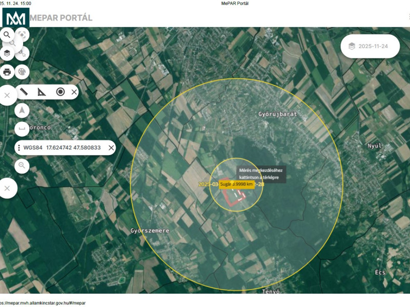 Z&aacute;rlati &eacute;s k&ouml;telező n&ouml;v&eacute;nyv&eacute;delmi int&eacute;zked&eacute;sek elrendel&eacute;se
