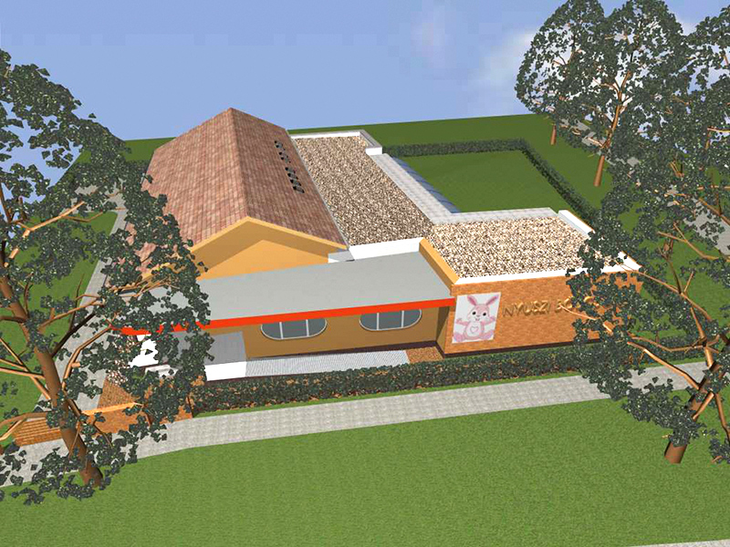 Nyuszi b&ouml;lcsőde bőv&iacute;t&eacute;se Ny&uacute;l k&ouml;zs&eacute;gben